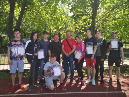 Змагання з легкої атлетики серед студентів Донецької області!
